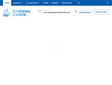 Tablet Screenshot of andrewscentre.org.au